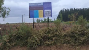 Letrero de proyecto