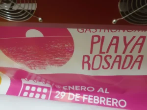 Pendón publicitario en tela PVC