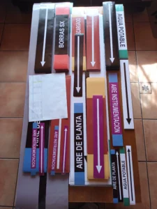 Señalética autoadhesiva