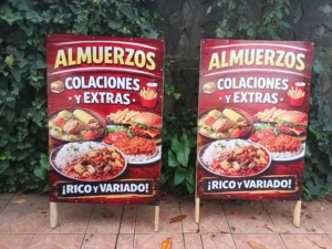 Letrero tipo A