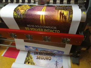Impresión digital en tela PVC