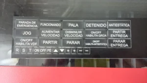 Placas lamicoid grabadas en laser